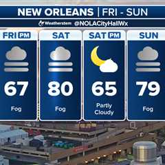 Super fog could impact travel to Super Bowl in New Orleans