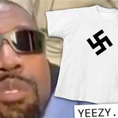 Kanye West Selling Swastika Shirt, Link From Super Bowl Commercial