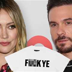 Hilary Duff's Husband Raises Ton of Money for Holocaust Survivors by Selling Anti-Ye Shirts