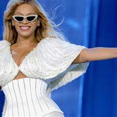 Striking Plunging Dress Worn by Beyonce in New Video