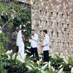 Fred Sirieix ties the knot with fiancée Fruitcake in Jamaica