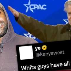 Kanye West Wants In After Steve Bannon Accused of Displaying Nazi Salute