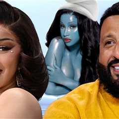 Cardi B Collabs With DJ Khaled for 'Smurfs' Anthem 'Higher Love'