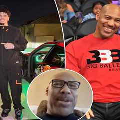 LaVar Ball in good spirits after cracking joke about his foot amputation