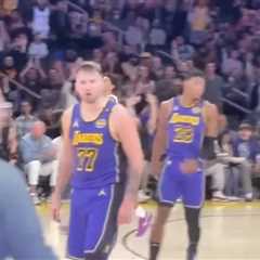 New video shows Luka Doncic barking at Jason Kidd after breakup