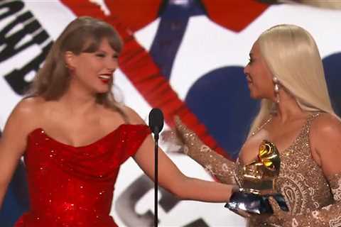 Beyoncé Wins Grammy For Best Country Album, Taylor Swift Presents Trophy