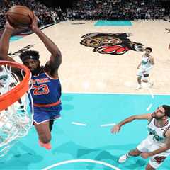 Mitchell Robinson’s Knicks return comes with solid play and ‘smooth’ dunk