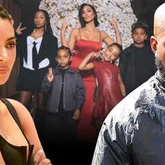 Kim Kardashian Weighing Move to Strip Kanye of Legal Custody of Kids