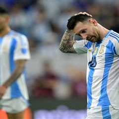 Lionel Messi revealed to have injury after being left off Argentina’s World Cup qualifier roster