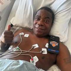 Tracy Morgan reveals reason for vomiting at Knicks game in post from hospital bed