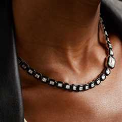 Oui Necklace: A Stylish Coffee Break Accessory on Corporette.com