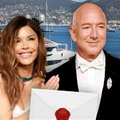 Wedding Ceremony Invites Reportedly Sent by Jeff Bezos and Lauren Sanchez