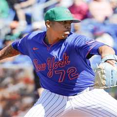 Dedniel Núñez sent to Triple-A for start of Mets season after slow spring buildup