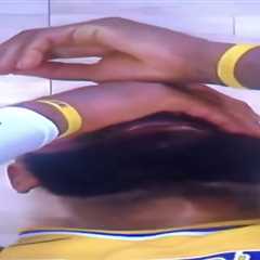LeBron James video shows apparent sneaky flopping moment in huge Lakers win