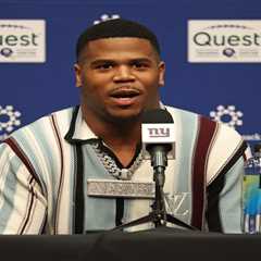 Abdul Carter only knows what Giants numbers he won’t be wearing
