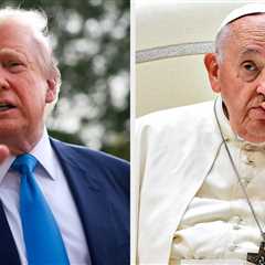 Trump Jokes About His No. 1 Choice For Pope, And People Pray He's Really Kidding