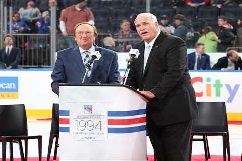 Sam Rosen reuniting with John Davidson in booth one last time for Rangers game on TNT