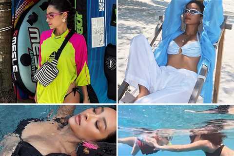 Dive Into Shay Mitchell's Extravagant Vacay To The Maldives