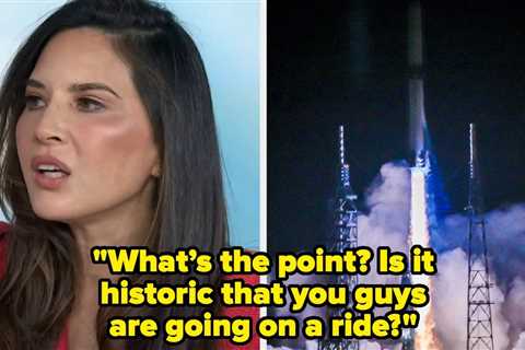 I Am So Here For Olivia Munn Calling Out The Celeb-Fronted All-Women Space Mission