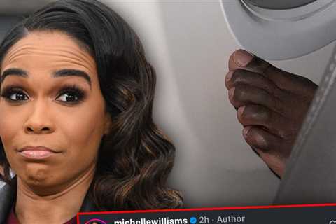 Michelle Williams Says Person Sitting Next to Her on Plane Took Shoes Off, Shares Pic