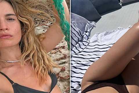 Lily James' Hottest Shots For Her 36th Birthday