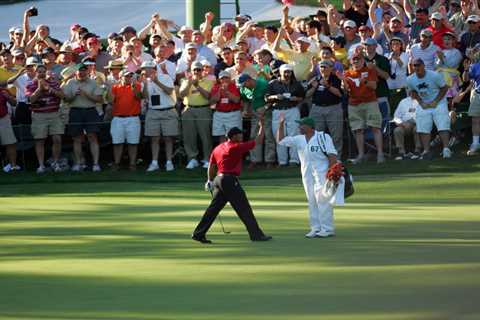 Tiger Woods’ ex-caddie details ‘most amazing thing’ about iconic Masters moment to The Post