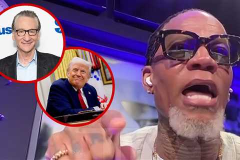 D.L. Hughley Rips Bill Maher for Visiting President Trump at White House