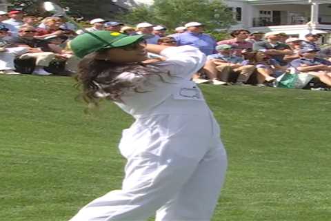 Aaron Rai’s wife dazzles at 2025 Masters with impressive swing