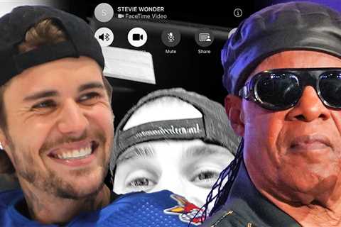Justin Bieber Says Stevie Wonder Never Sees His FaceTime Calls