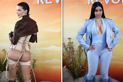 Julia Fox Shows Off Butt Cheeks in Daring Coachella Outfit
