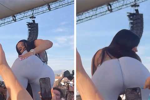 Cardi B Twerks in Crowd, Smacks Own Butt at REVOLVE Festival