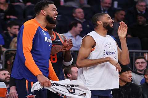 Spotlight couldn’t be brighter on Karl-Anthony Towns, Mikal Bridges as Knicks enter playoffs
