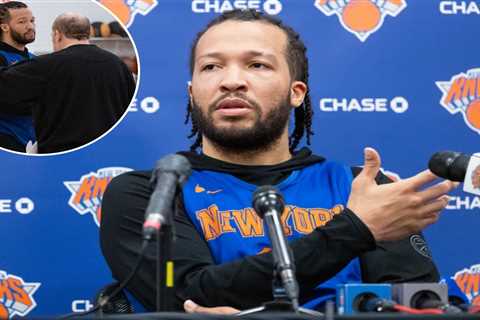 How Jalen Brunson is approaching playoffs after ‘roller coaster’ season