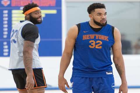 Knicks’ two-center lineup drawing praise from Tom Thibodeau