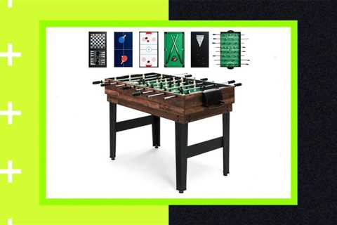 Walmart Has This Top-Rated Best Choice Game Table Set on Sale for Nearly 50% Off