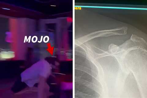 Mojo Muhtadi Suffers Gnarly Shoulder Injury In Vegas Dance Battle, on Video