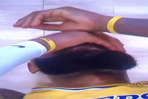 LeBron James video shows apparent sneaky flopping moment in huge Lakers win