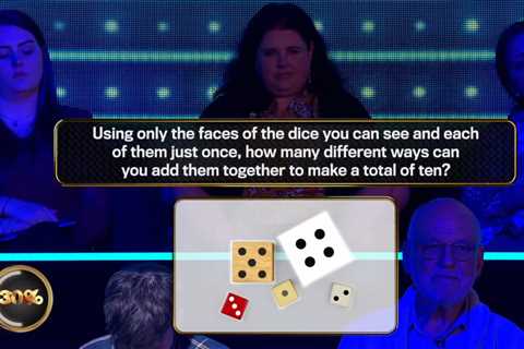 The 1% Club's Dice Conundrum: A Test of Cognitive Agility and Mathematical Prowess