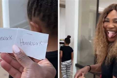 Serena Williams Negotiated An Allowance Contract For Her Daughter Olympia, And People Are..
