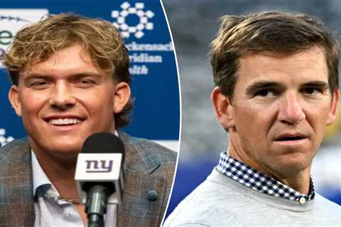 Eli Manning has special Giants welcome for fellow Ole Miss QB Jaxson Dart