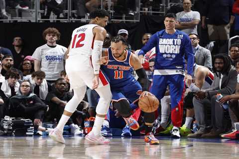 Knicks starting to match Pistons physicality could be key to series
