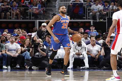 Knicks’ Mikal Bridges says Pistons fans are ‘wasting their breath’ with Jalen Brunson vulgar chants
