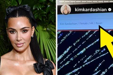 Kim Kardashian Identified As “Asian” In A Recent Instagram Story, And Her Followers Can’t Hide..