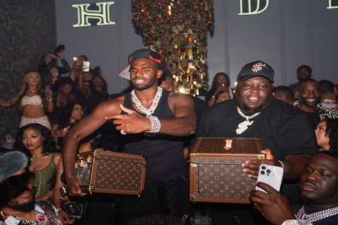 Shedeur Sanders partied with ‘a million’ in Louis Vuitton cases after NFL draft — Deion Sanders Jr. ..