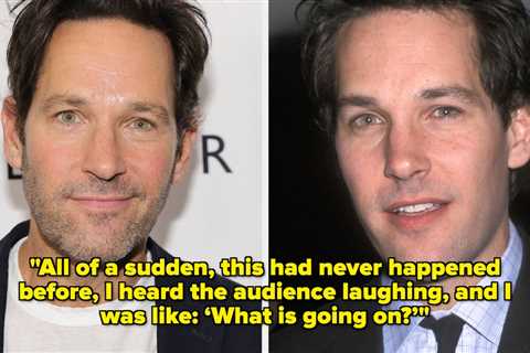 Paul Rudd Just Detailed His Seriously NSFW Live Theater Wardrobe Malfunction, And I’m Genuinely..
