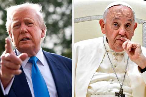Trump Jokes About His No. 1 Choice For Pope, And People Pray He's Really Kidding