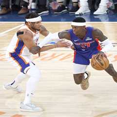 Dennis Schroder excelling as Pistons pest against Knicks: ‘Just be who I am’