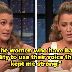 Blake Lively Broke Her Silence On The Justin Baldoni Lawsuit In A New Interview