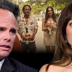 Walton Goggins Shuts Down Interview After Aimee Lou Wood Line of Questioning