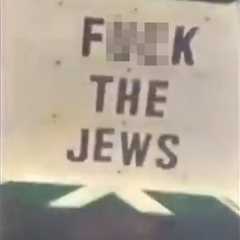 Dave Portnoy furious after antisemitic ‘f—k the Jews’ sign appears at Barstool Sports bar: ‘I’ve..
